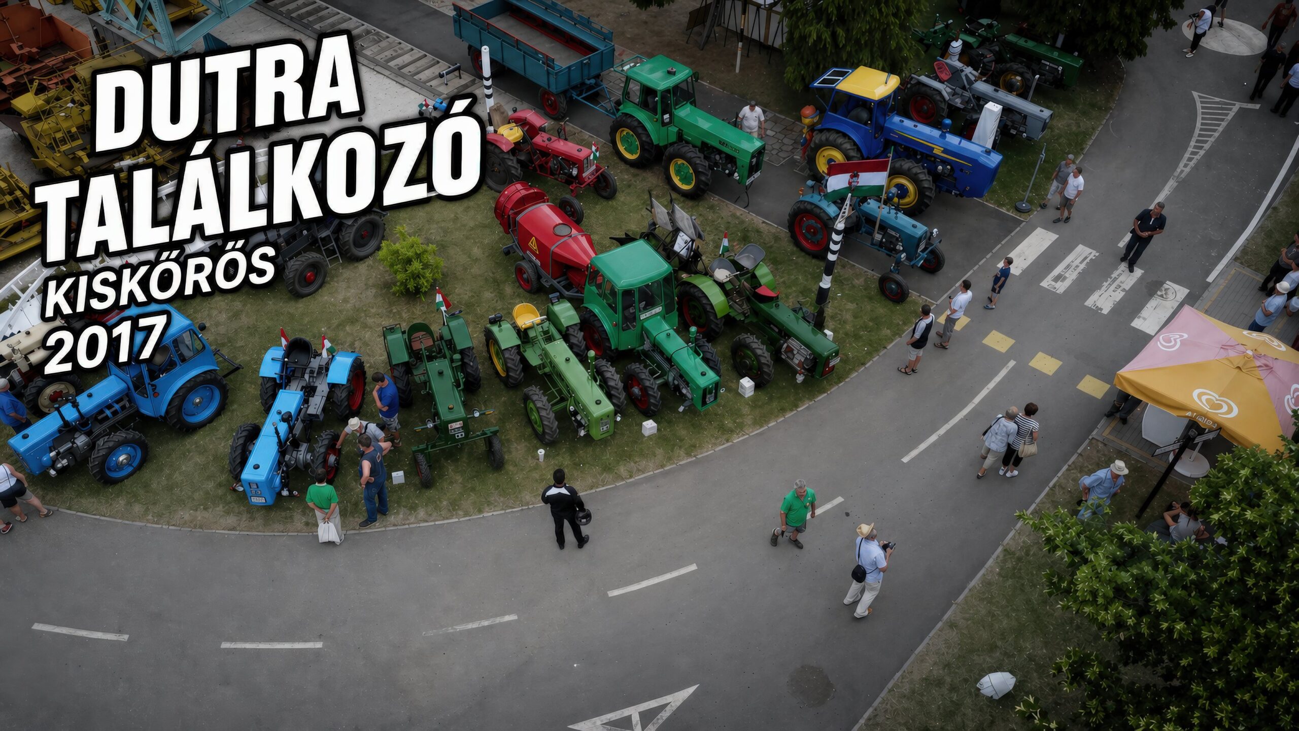 Sikerült publikálnia 2017-es Kiskőrösi DUTRA találkozó drónfelvételét